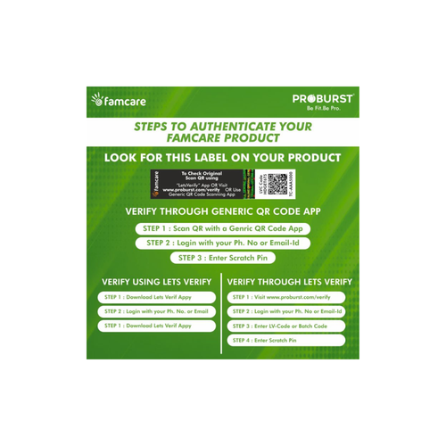 PROBURST L-glutamine amino acid powder