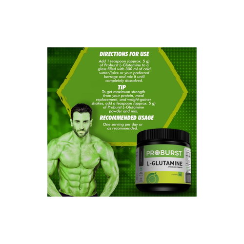 PROBURST L-glutamine amino acid powder