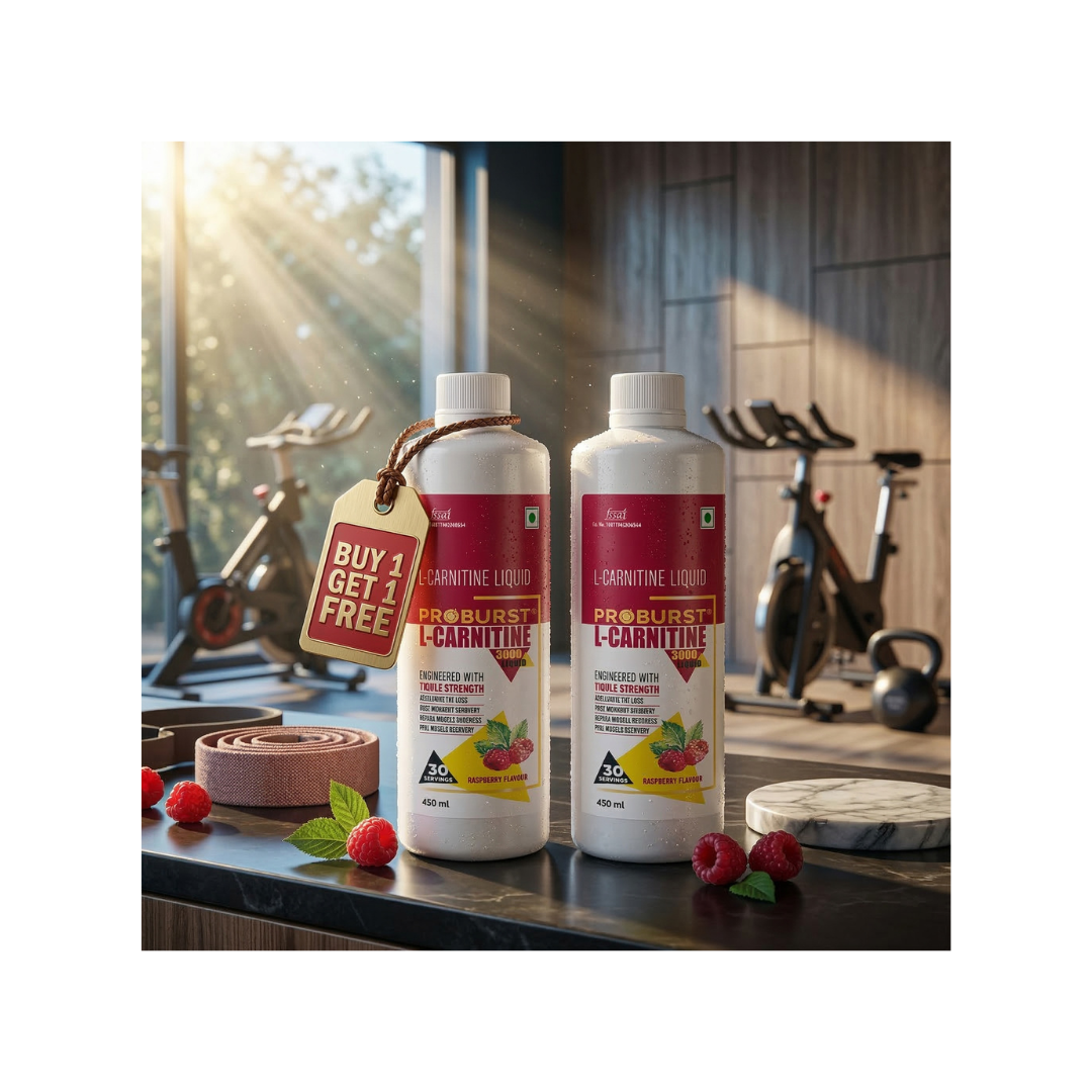 Buy 1 Get 1 Free: Proburst L-Carnitine Blue Raspberry Flav. Shot – 450 ml