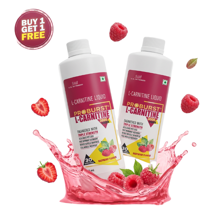 Buy 1 Get 1 Free: Proburst L-Carnitine Blue Raspberry Flav. Shot – 450 ml