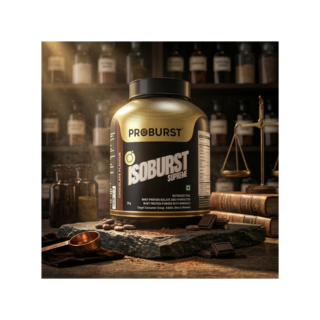 PROBURST ISOBURST Supreme Protein Powder + Free Multivitamin Capsule