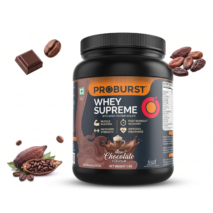 PROBURST Whey Supreme Whey Protein, Irish, 1 kg