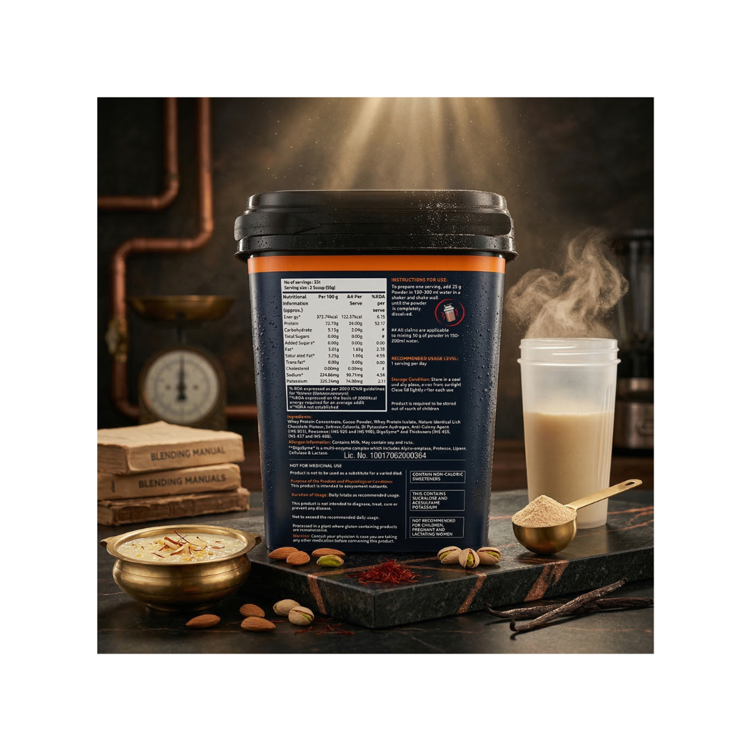 PROBURST Whey Supreme Protein Powder, Irish chocolate flavour 4kg + Gym Vest Free