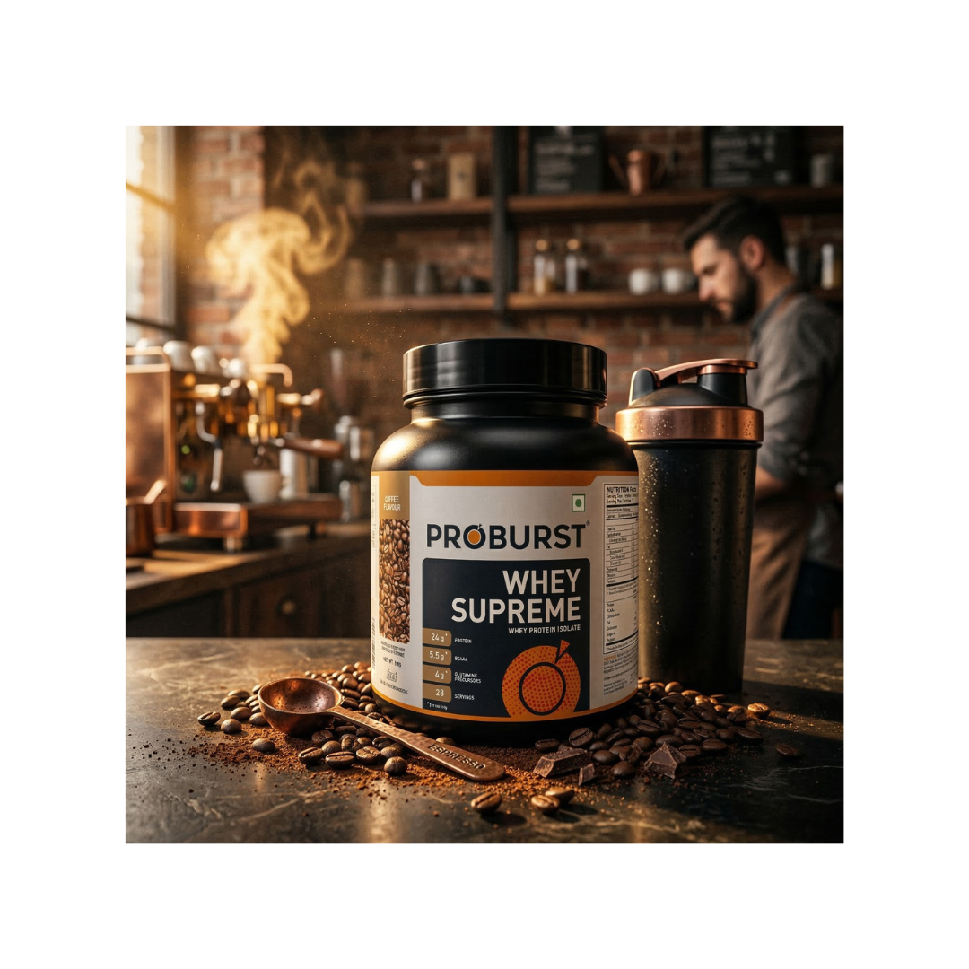 PROBURST Whey Supreme Whey Protein, Coffee, 1 kg
