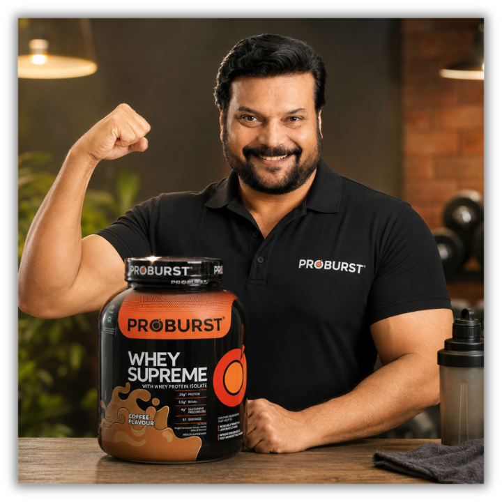 Proburst Whey Supreme Coffee - Bangalore's no.1 Rated Whey Protein