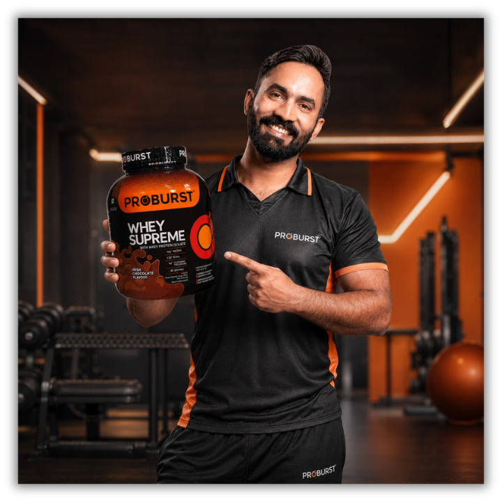 Proburst Whey Supreme Irish Chocolate - Bangalore's no.1 Rated Whey Protein
