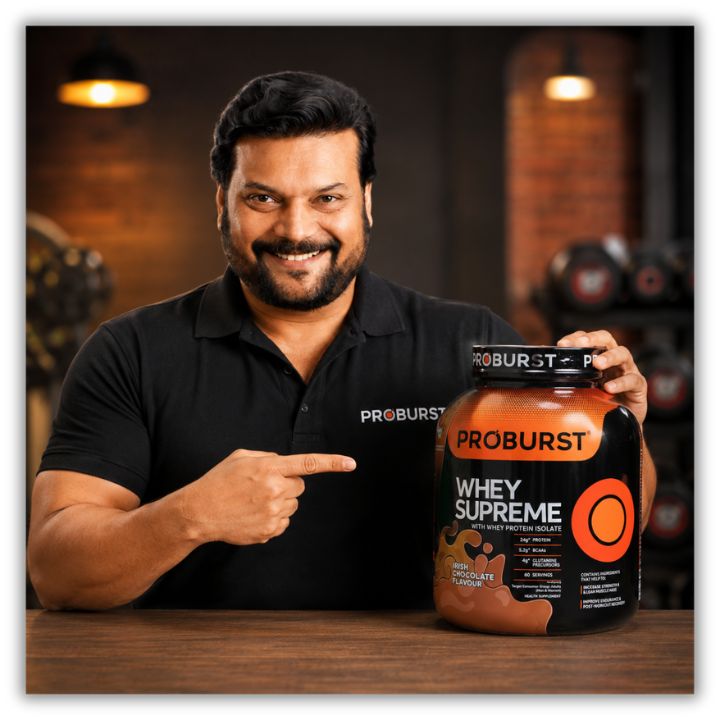 Proburst Whey Supreme Irish Chocolate - Bangalore's no.1 Rated Whey Protein