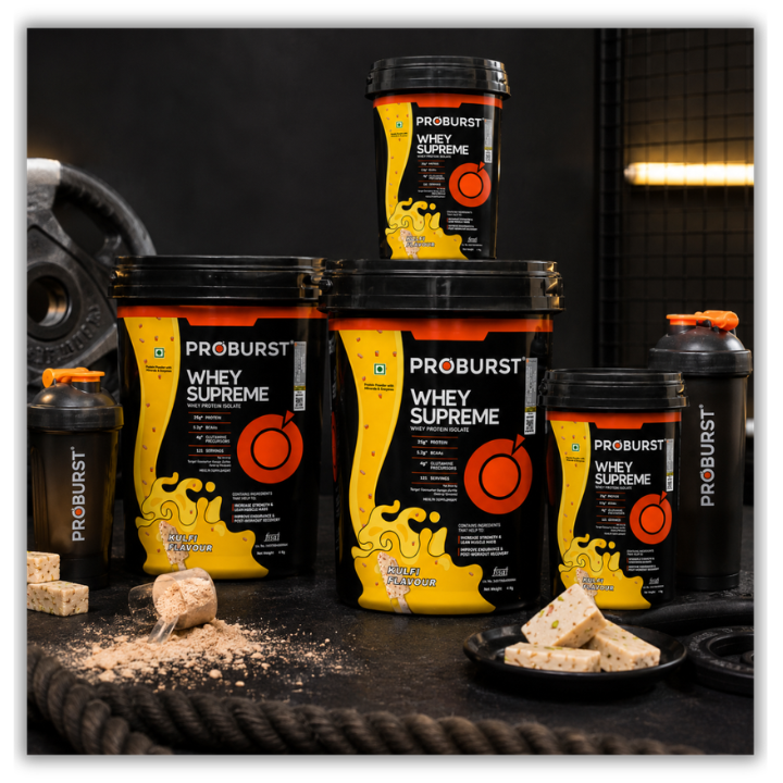 Proburst Whey Supreme Kulfi - Bangalore's no.1 Rated Whey Protein