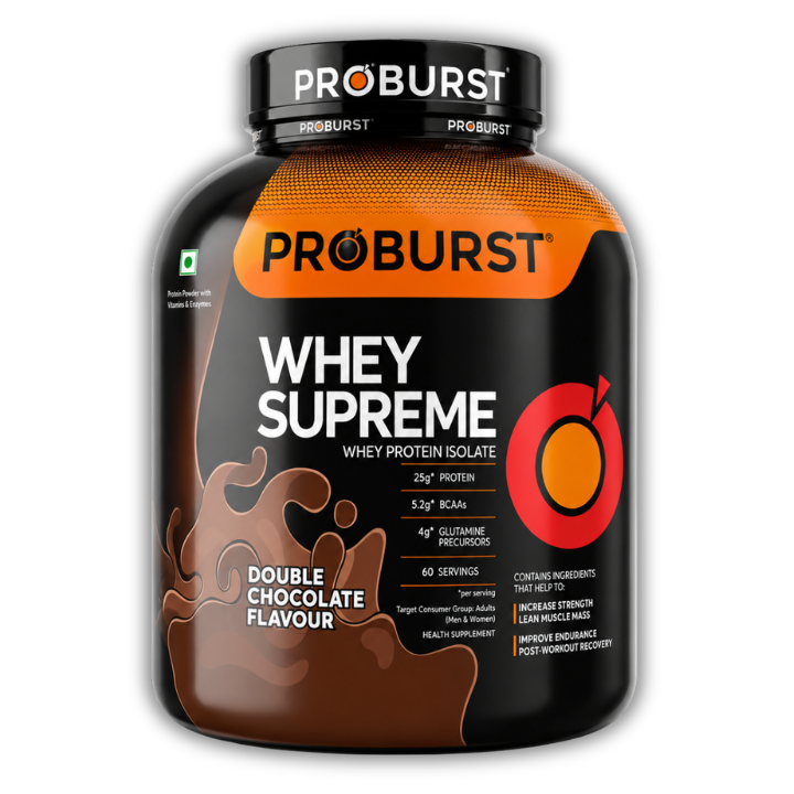 Proburst Whey Supreme Double Chocolate - Bangalore's no.1 Rated Whey Protein